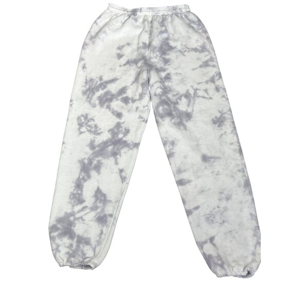 BFFS & BABES Smoke Show Joggers Gray Tie Dye Sz M - Picture 1 of 5